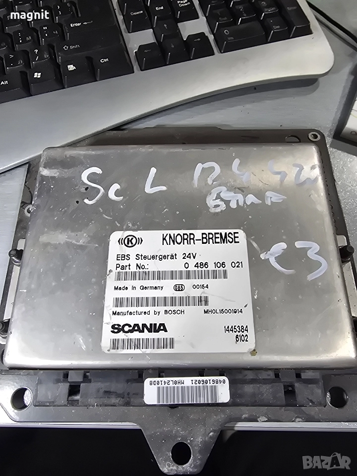 0486106021 Модул ABS EBS SCANIA 1445384, снимка 1