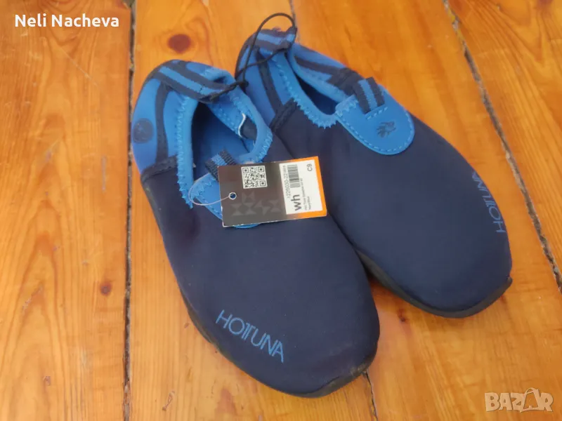  Аква обувки НОВИ сини номер 26,5 15лв, снимка 1