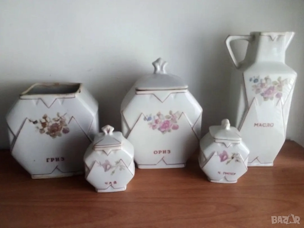 Буркани за подправки,  сервиз , снимка 1