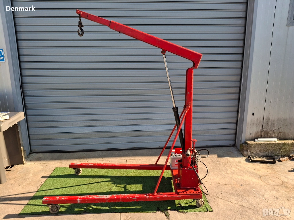 Електрически хидравличен кран тип жираф 12 V, снимка 1