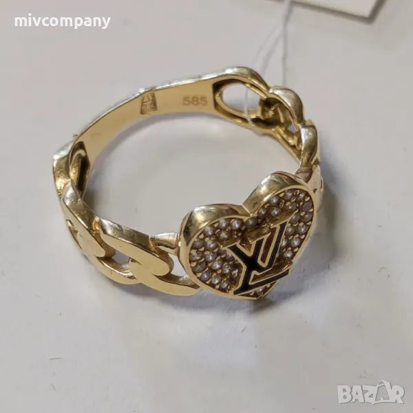 Златен пръстен 3.46гр., снимка 1