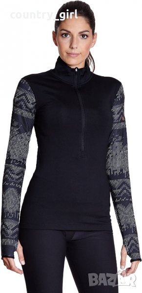 Nike Pro Women's Hyperwarm Half-Zip Dri-FIT - страхотна дамска блуза, снимка 1