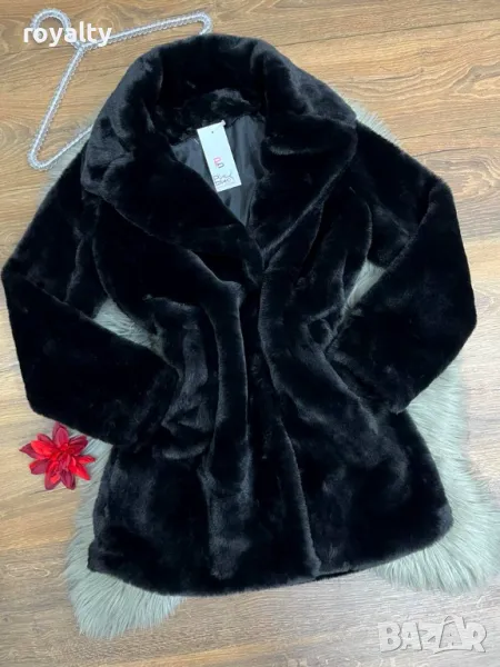 Топло пухено яке тип палто Teddy bear 🧸, снимка 1