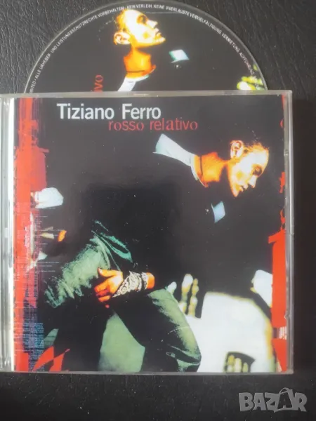 Tiziano Ferro – Rosso Relativo - аудио диск музика, снимка 1