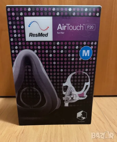 Маска за цялото лице с вентилация ResMed AirTouch F20 ResMed / ResMed UltraSoft / Memory Foam, снимка 1