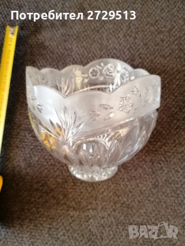 Купа кристал, снимка 5 - Декорация за дома - 38265510