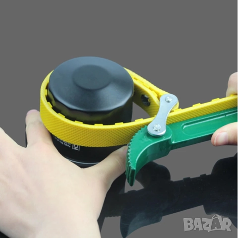 Ключ за маслен филтър тип колан, снимка 3 - Аксесоари и консумативи - 46501700