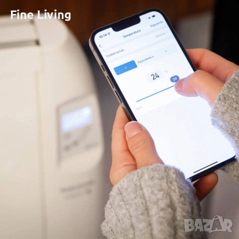 Маслен радиатор Taurus Malbork Connect 1500/2000W с опция за управление чрез Wi-Fi, снимка 4 - Радиатори - 52120064