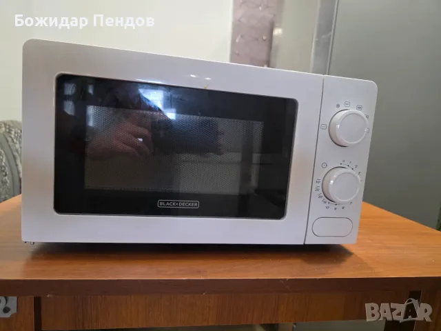 Микровълнова black decker, НЕРАЗЛИЧИМА ОТ НОВА, почти неизползвана