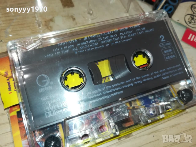 NIRVANA-ORIGINAL TAPE 1906251433, снимка 12 - Аудио касети - 50724953