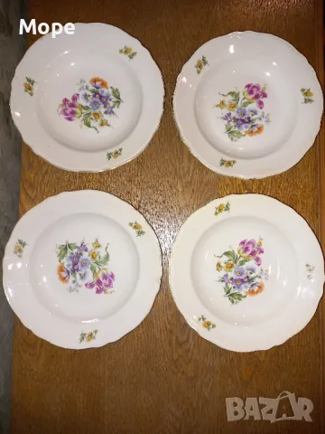 порцеланови чиний с рядка шарка , снимка 12 - Сервизи - 45966692