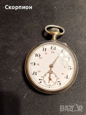 Френски джобен часовник - LA LOUETTE - 1905г. - РЯДЪК, снимка 2 - Джобни - 48835142