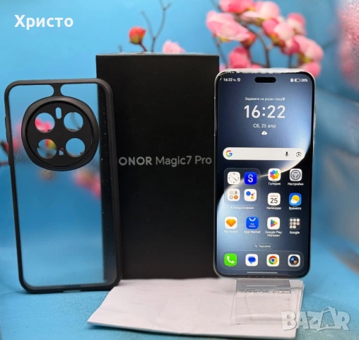ГАРАНЦИОНЕН!!! HONOR Magic 7 Pro, Dual SIM, 12GB RAM, 512GB, Lunar Shadow Grey , снимка 4 - Други - 54325320