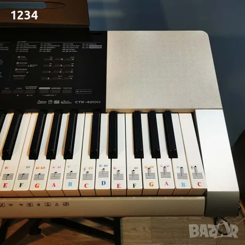 синтезатор клавир CASIO CTK-4200 пиано с плътни динамични клавиши и USB, снимка 5 - Синтезатори - 55948717