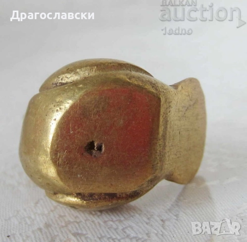 Фигури, статуетки, Ватерло лъв, преспапие прасе свиня пиле бик, месинг бронз метал статуетка фигура , снимка 18 - Статуетки - 42416445