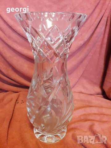 Кристална ваза, снимка 1 - Вази - 31640852