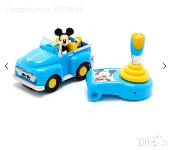 Кола с дистанционно Мики Маус