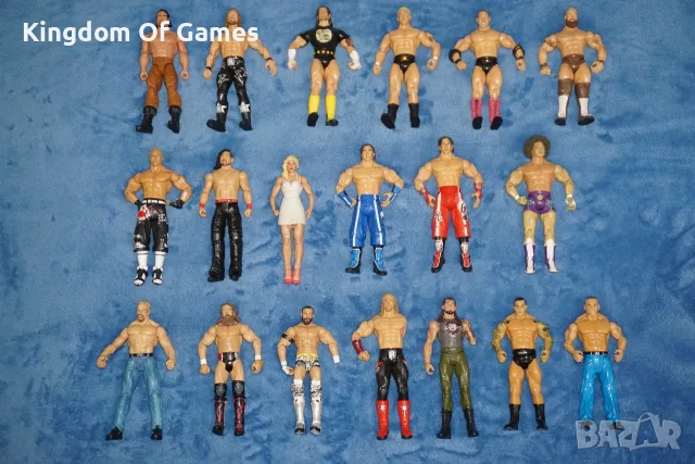 Кеч Фигури със ЗАБЕЛЕЖКИ Rusev/Edge/CM Punk/Val Venis/The Miz/Lana/Bobby Fish/Paul London/Triple H