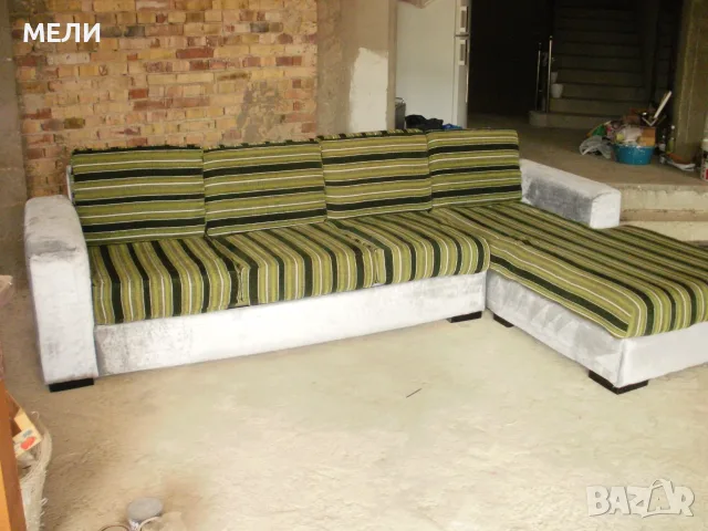 голям ъглов диван 2,95м/1,85м, снимка 2 - Дивани и мека мебел - 56551572