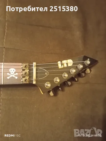 Китара LTD ESP model KH-202, снимка 4 - Китари - 56508340