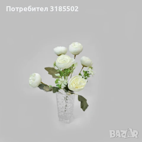 Изкуствени аранжировки с божури, снимка 9 - Изкуствени цветя - 51227771