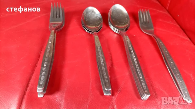 Лъжици и вилици, български, Велико Търново, съпр и чук