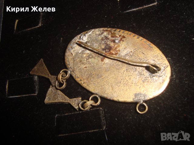 ВЪЗРОЖДЕНСКА БРОНЗОВА БРОШКА СТАРО ГРАДСКО БИЖУ НАКИТ 3090, снимка 3 - Колекции - 30285257