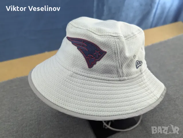 New England Patriots New Era Bucket Hat One Size Шапка Идиотка, снимка 1