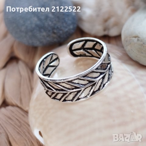 Сребърни пръстени за крак, снимка 5 - Пръстени - 39544885
