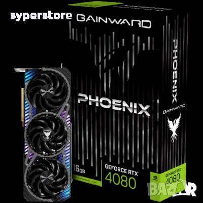 Видео карта GAINWARD GeForce RTX 4080 Phoenix 16GB SS30636