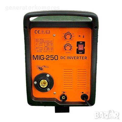 Со2 професионално MIG-250, снимка 3 - Други машини и части - 30044750