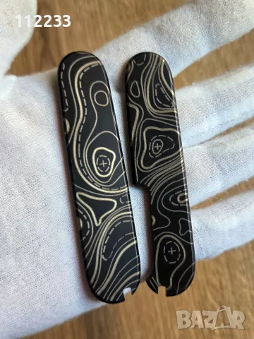 Титаниеви чирени за 91 мм Victorinox със CNC обработка на титана