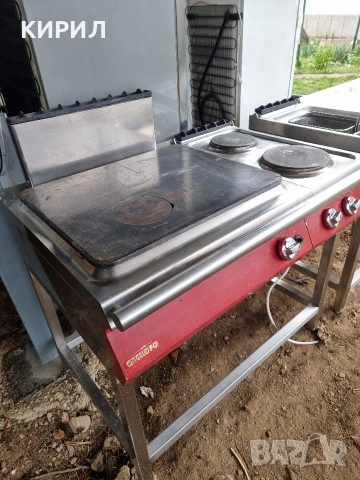 професионални котлони на газ и ток