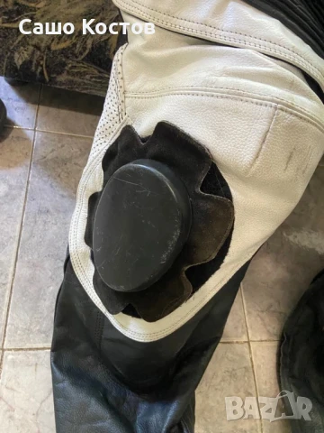 Цял кожен мото екип с гърбица размер XL, снимка 10 - Костюми - 50755134