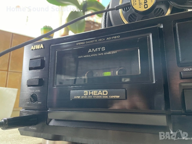 Aiwa AD-F810 - страхотен триглав дек, снимка 2 - Декове - 53123440