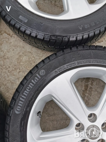 4 зимни гуми с големи грайфери - две Мишелин и две Континентал 215 55 18, снимка 2 - Гуми и джанти - 54119590