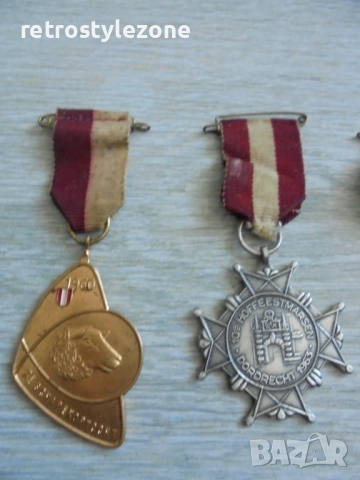 № 8346 Стари медали / ретро значки / колекционерски комплект (5 броя) , снимка 2 - Други ценни предмети - 52308219