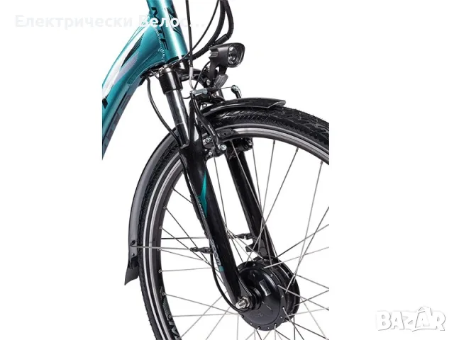 Градски електрически велосипед MTF City 1.4 – Bafang 55 Nm, до 140 км 2 години гаранция, снимка 6 - Велосипеди - 56197533