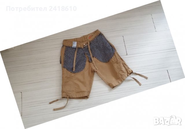 La Martina Cargo Short Cotton / Len Mens Size 32/33 ОРИГИНАЛ! Мъжки Къси Панталони!, снимка 6 - Къси панталони - 37448821