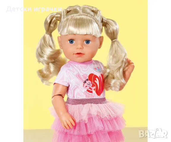 BABY Born Кукла с дълга коса и аксесоари Sister Style&Play, 43 см, снимка 16 - Кукли - 50182776