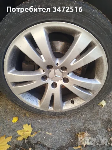 Джанти mercedes 5х112 /17, снимка 2 - Гуми и джанти - 56520744