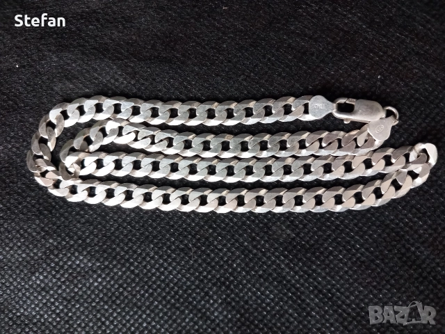 Сребърни Ланци и Кръст, снимка 18 - Колиета, медальони, синджири - 49492740