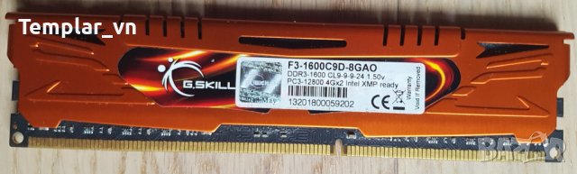 GSKILL OCZ  KINGSTON CORSAIR 4 gb DDR3-1600 //CORSAIR 4x1 DDR2/3 идр., снимка 3 - RAM памет - 36650122