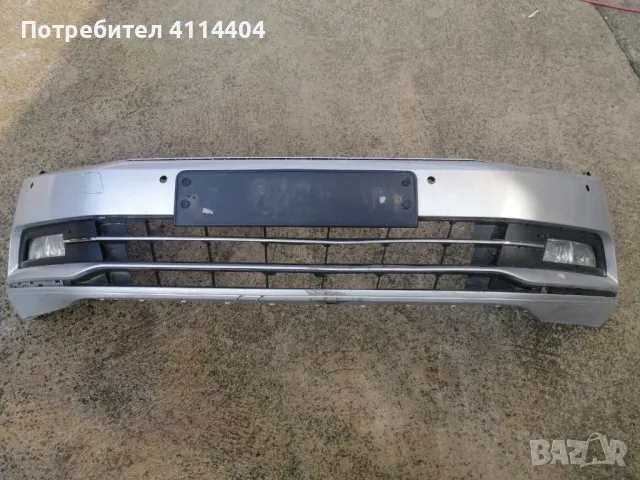Предна броня с халогени пасат 8