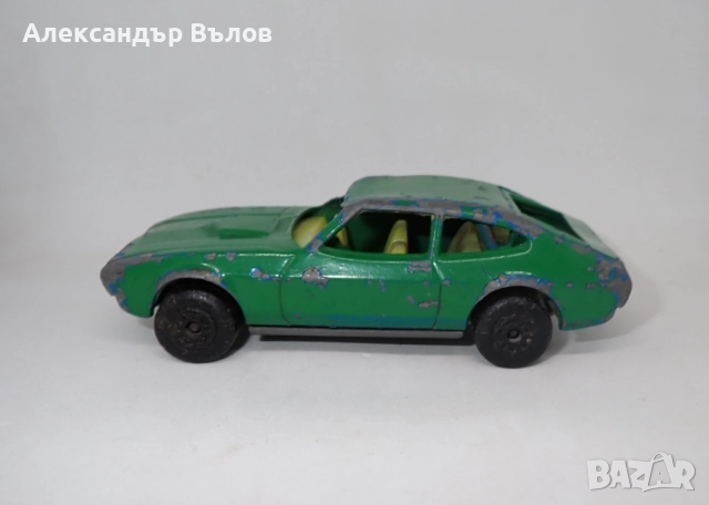 Мачбокс Коиличкa Ford Capri II Matchbox Bulgaria Българска Форд Капри Зелен, снимка 2 - Колекции - 51582998