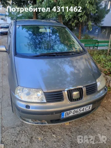 Сеат Алхамбра 1.9TDI, снимка 5 - Автомобили и джипове - 56407332