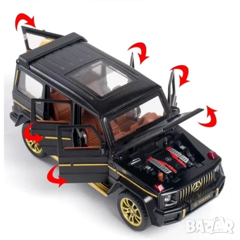 Метална кола макет 1:32 на Mercedes Benz играчка за момче