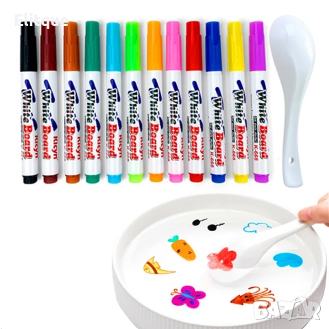 Магически фулмастери с лъжичка  , снимка 3 - Рисуване и оцветяване - 52906419