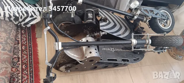 Мощна електрическа тротинетка 2 броя с амортисьори, километрaж.ж 48 V, снимка 18 - Скутери и тротинетки - 55914238