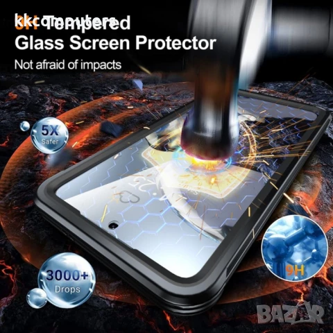 Samsung Galaxy S25 5G Metal Frame/ HD Tempered Glass/ MagSafe Калъф и Протектор, снимка 6 - Калъфи, кейсове - 51417670